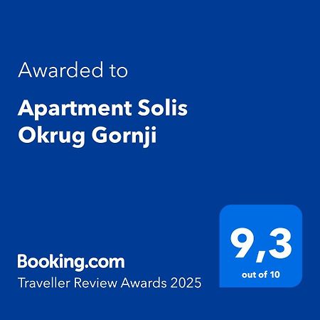 Apartment Solis Okrug Gornji Trogir Bagian luar foto