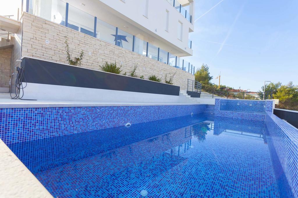Apartment Solis Okrug Gornji Trogir Bagian luar foto