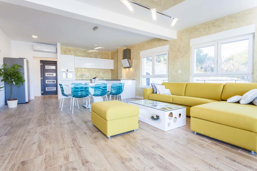 Apartment Solis Okrug Gornji Trogir Bagian luar foto