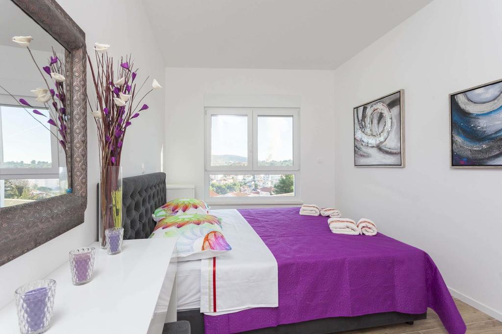 Apartment Solis Okrug Gornji Trogir Bagian luar foto