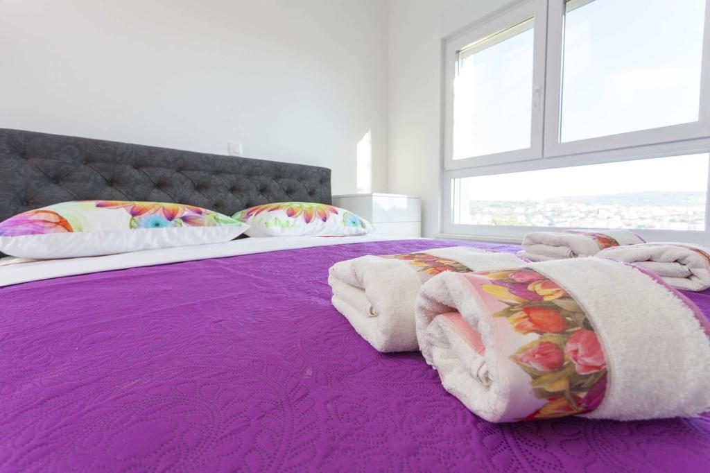 Apartment Solis Okrug Gornji Trogir Bagian luar foto