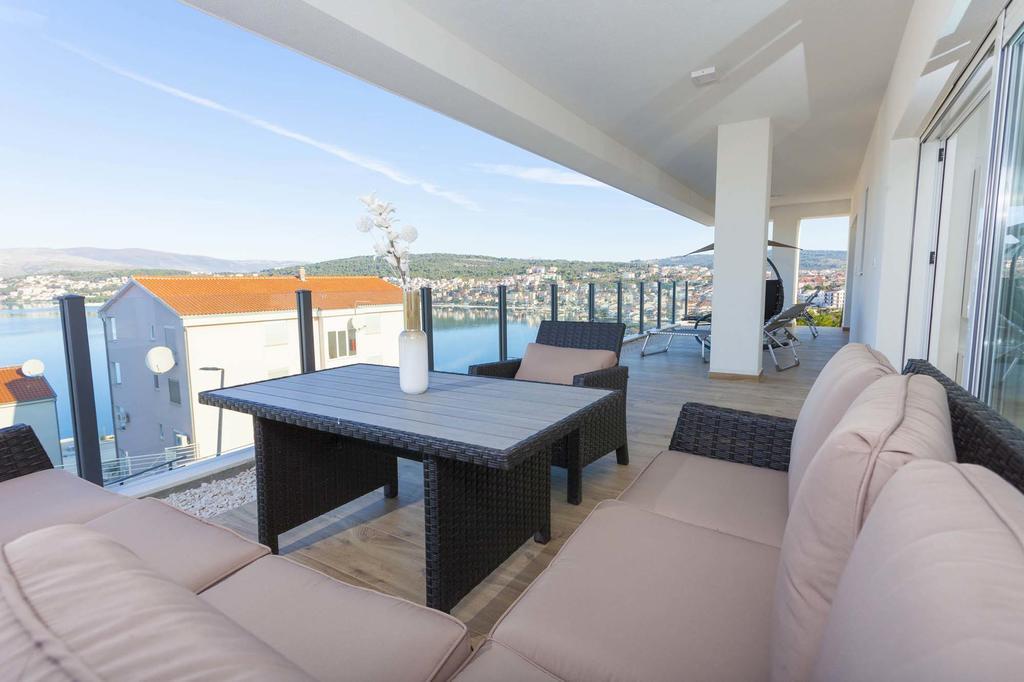 Apartment Solis Okrug Gornji Trogir Bagian luar foto